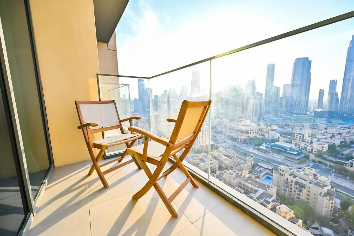 2Bedroom Burj Royale Full Burj View 2 Minutes To Dubai Mall Apartment