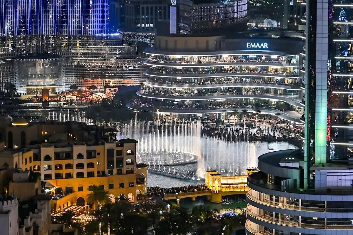 2Bedroom Burj Royale Full Burj View 2 Minutes To Dubai Mall Lägenhet